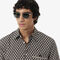 Regular Fit Printed Cotton Shirt lacoste regular fit printed cotton shirt