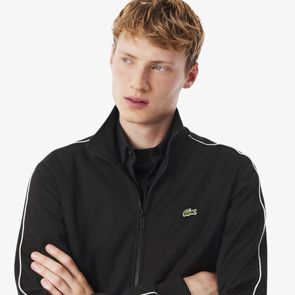Paris Pique Zip Front Track Jacket