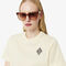 lacoste badge cotton t shirt