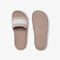 Women's Croco Metallic PU Slides lacoste women s croco metallic pu slides
