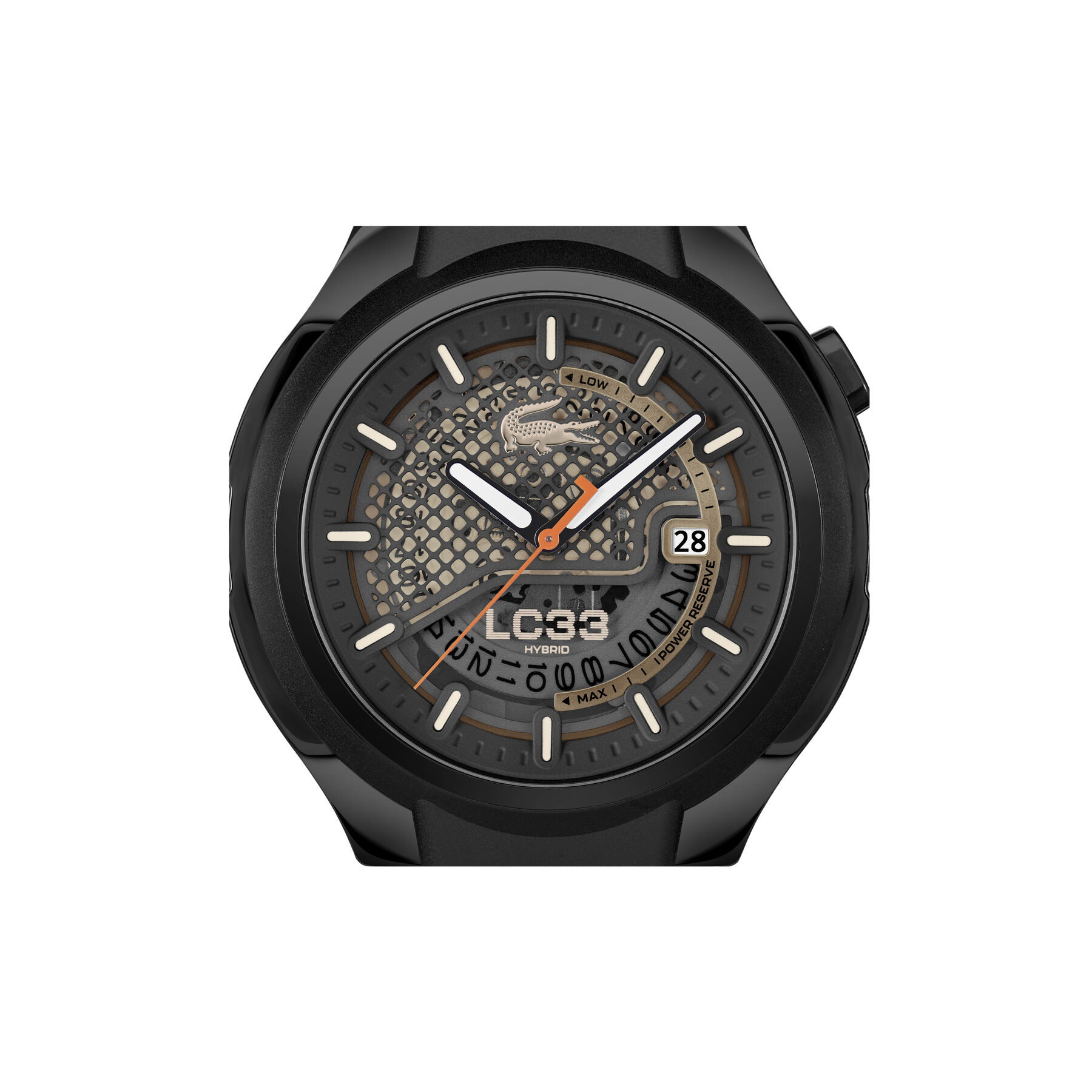 LC33 Black Silicone Watch lacoste lc33 black silicone watch
