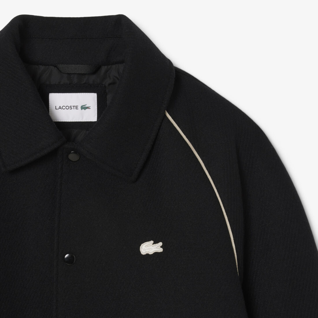 Badge Accent Wool Varsity Jacket Badge Accent Wool Varsity Jacket - BH5841-00-031