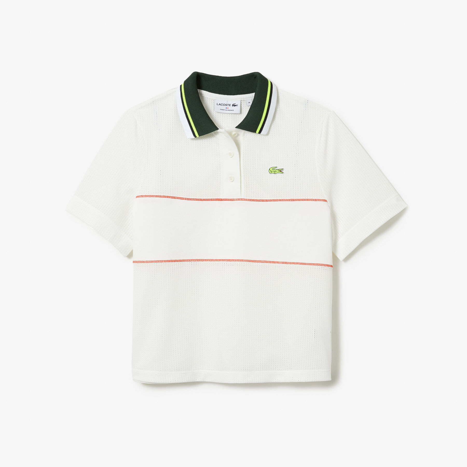 Women's Organic Cotton French Made Loose Cut Polo Shirt Women's Organic Cotton French Made Loose Cut Polo Shirt