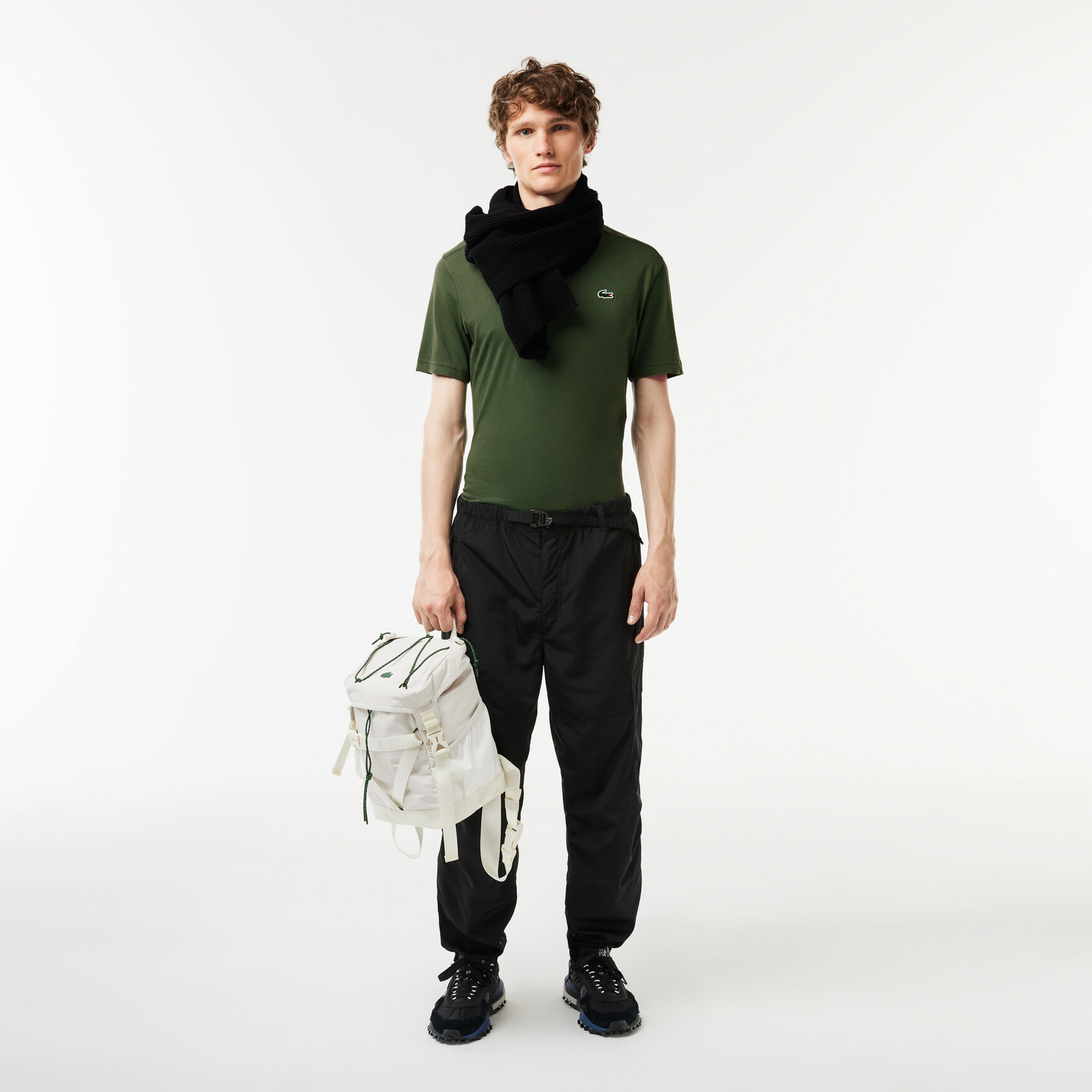 تي شيرت رياضي من القطن فائق الجفاف Men's Lacoste SPORT Breathable T-shirt - TH7618-00-SMI