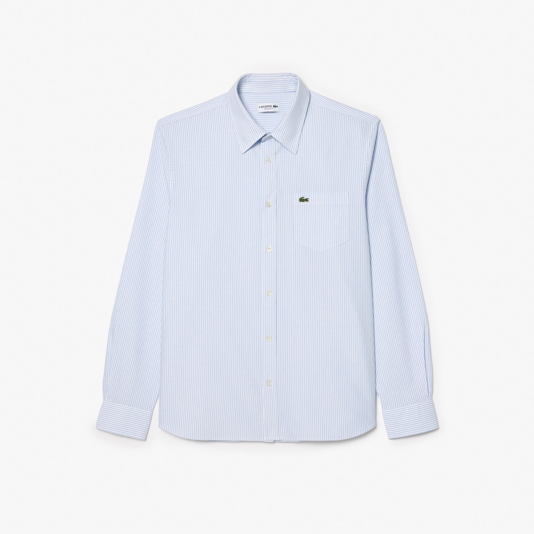 قميص أكسفورد مخطط بقصّة عادية Regular Fit Striped Oxford Shirt - CH5625-00-E7B