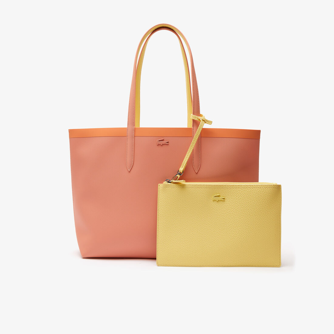 حقيبة يد كبيرة قنب بمحفظة قابل للإزالة بسحّاب مجموعة Anna للنساء