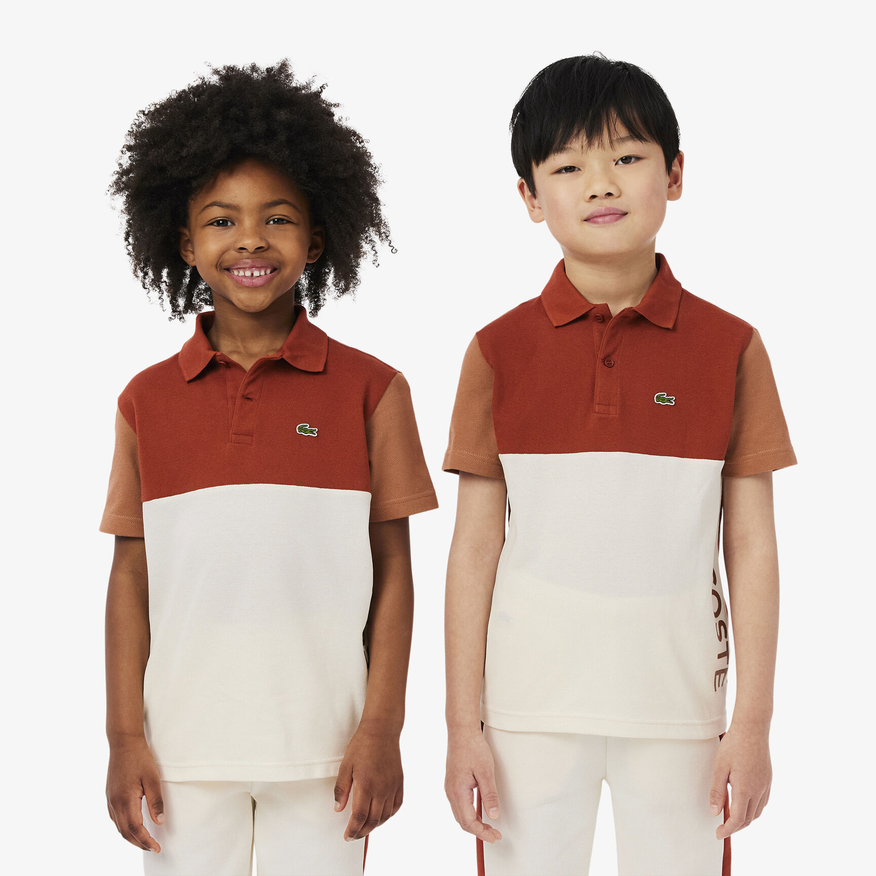 Colour-Block Petit Pique Polo Shirt - PJ8427-00-HIZ