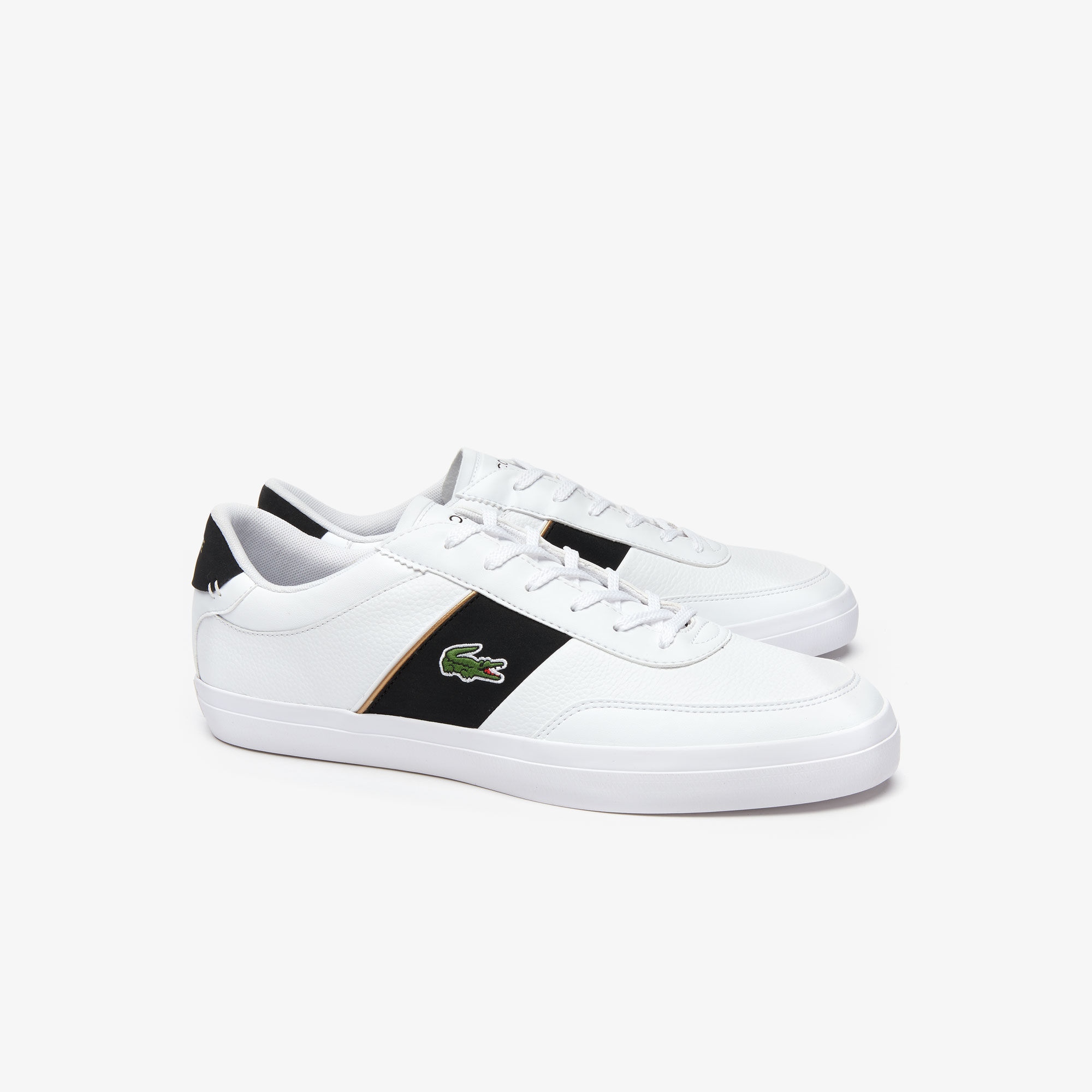 Men's Court-Master Tumbled Leather Trainers