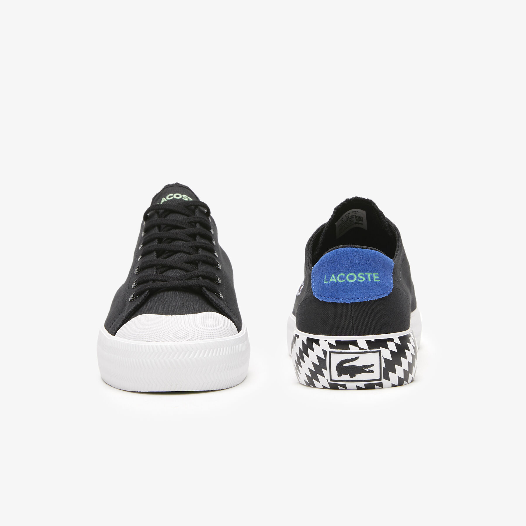 men s lacoste gripshot textile trainers