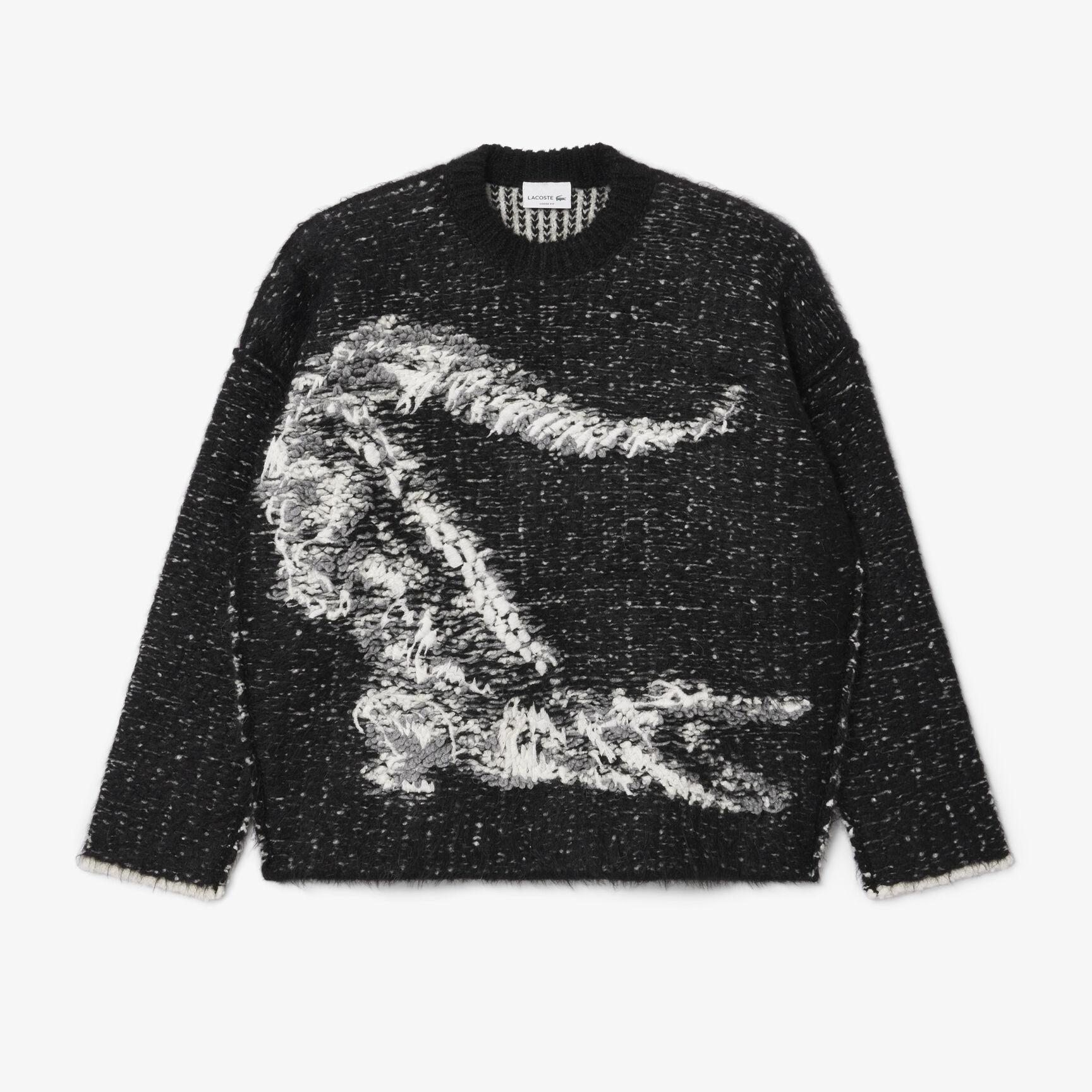 FW24 Runway Oversize Embroidered Sweater - AH1709-00-031