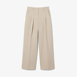 lacoste wide fit stretch gabardine chino pants