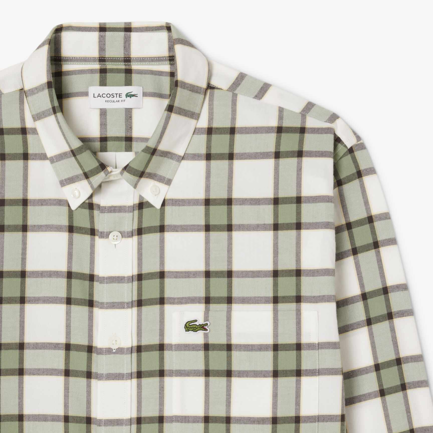 Regular Fit Plaid Flannel Shirt - CH5097-00-6CI