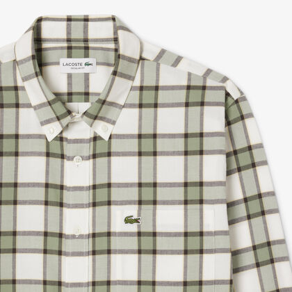 Regular Fit Plaid Flannel Shirt