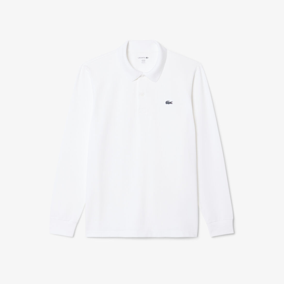 Regular Fit Long Sleeved Cotton Blend Polo Shirt lacoste regular fit long sleeved cotton blend polo shirt