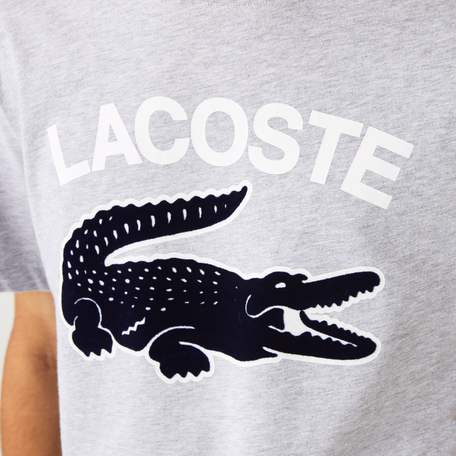 Men's Lacoste Regular Fit XL Crocodile Print T-shirt Men's Lacoste Regular Fit XL Crocodile Print T-shirt
