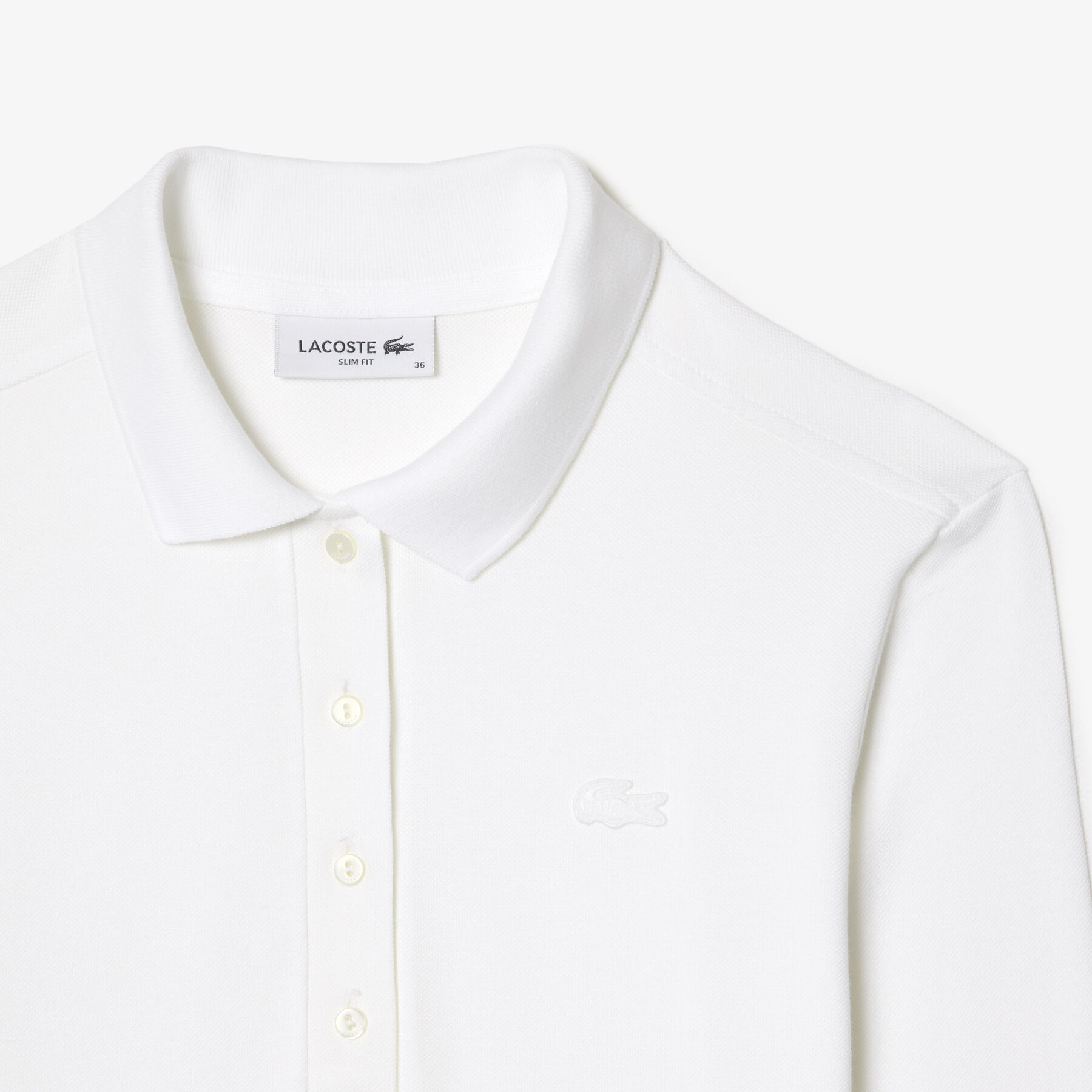 Women's Slim fit Stretch Pique Lacoste Polo Shirt Women's Slim fit Stretch Pique Lacoste Polo Shirt - PF5464-00-001