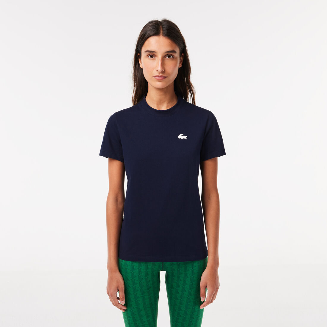 Women's Lacoste SPORT Organic Cotton Jersey T-Shirt - TF9246-00-166