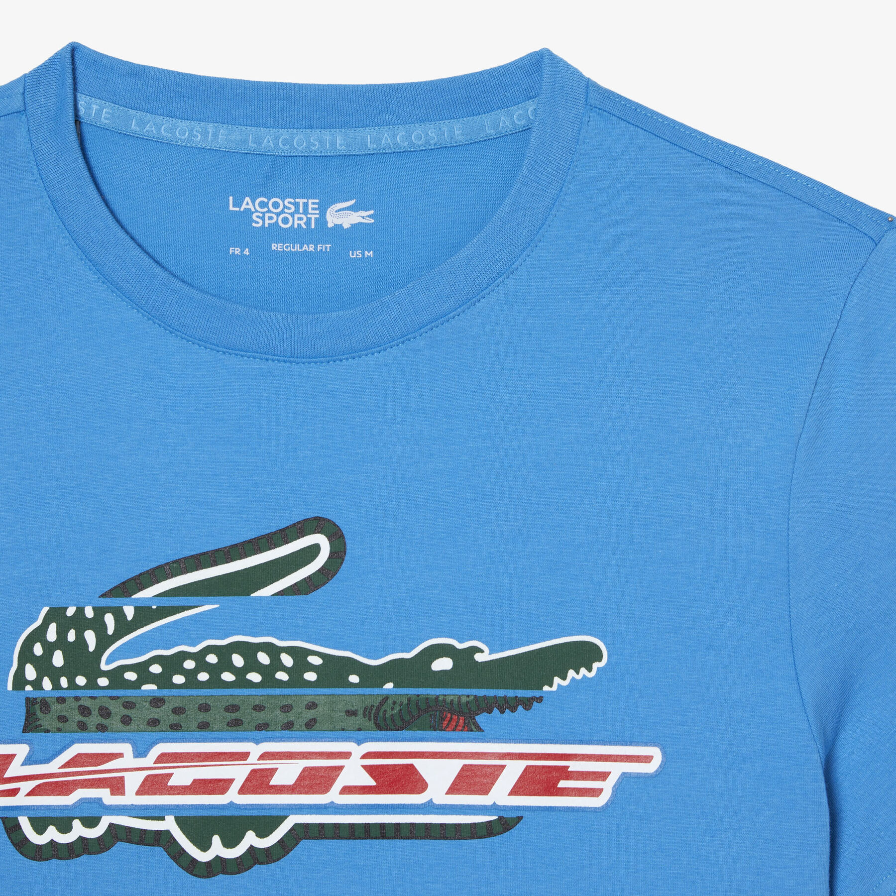 تيشيرت لاكوست قطن عضوي بقصة عادية للرجال مجموعة Lacoste SPORT تيشيرت لاكوست قطن عضوي بقصة عادية للرجال مجموعة lacoste sport