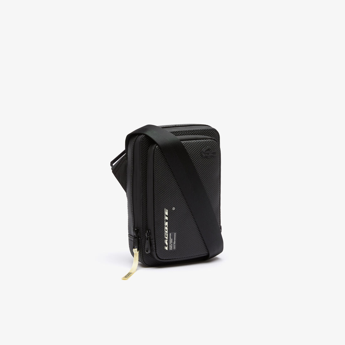 حقيبة كروس لاكوست بشعار الماركة بلون مغاير للرجال مجموعة Chantaco حقيبة كروس لاكوست بشعار الماركة بلون مغاير للرجال مجموعة Chantaco