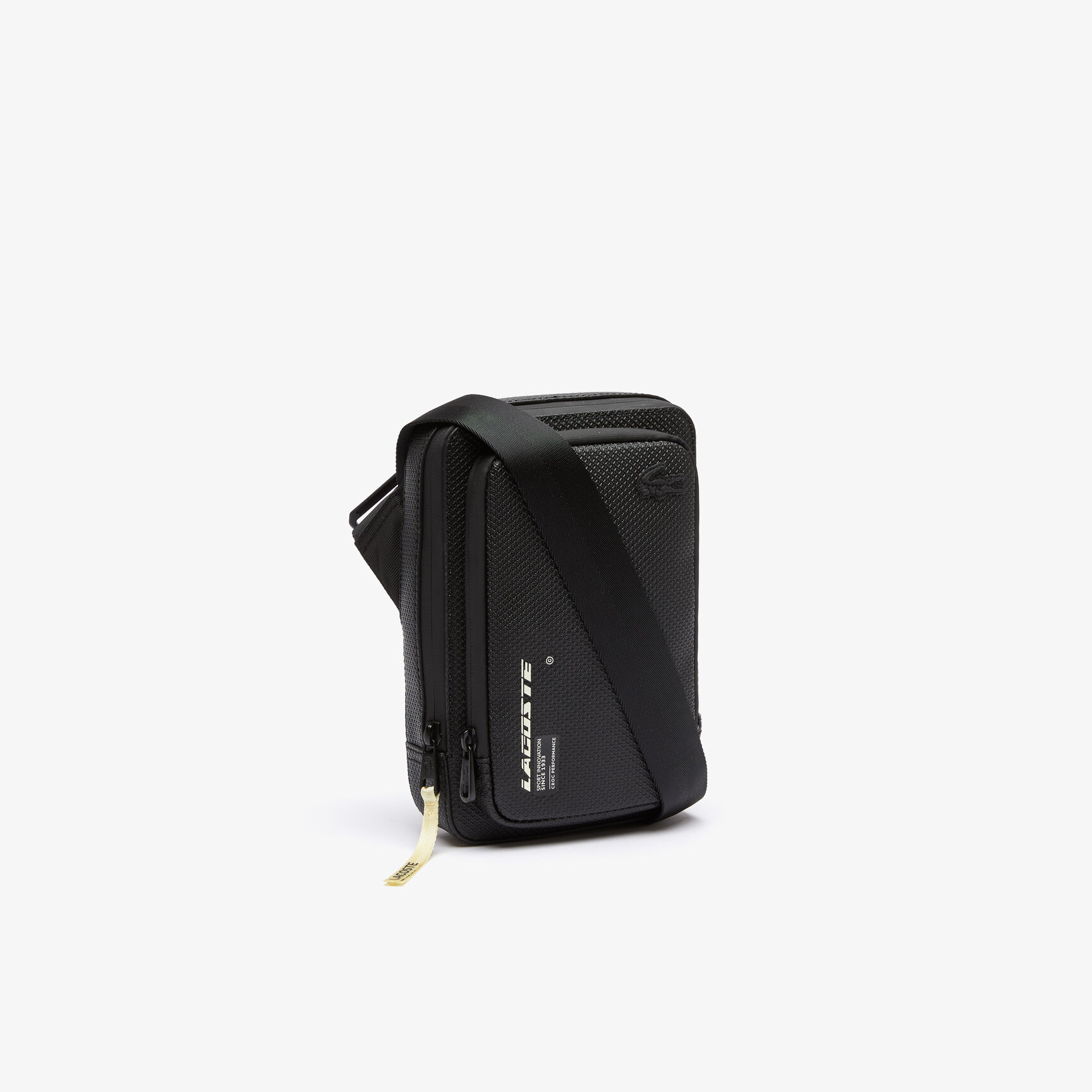 حقيبة كروس لاكوست بشعار الماركة بلون مغاير للرجال مجموعة Chantaco حقيبة كروس لاكوست بشعار الماركة بلون مغاير للرجال مجموعة Chantaco