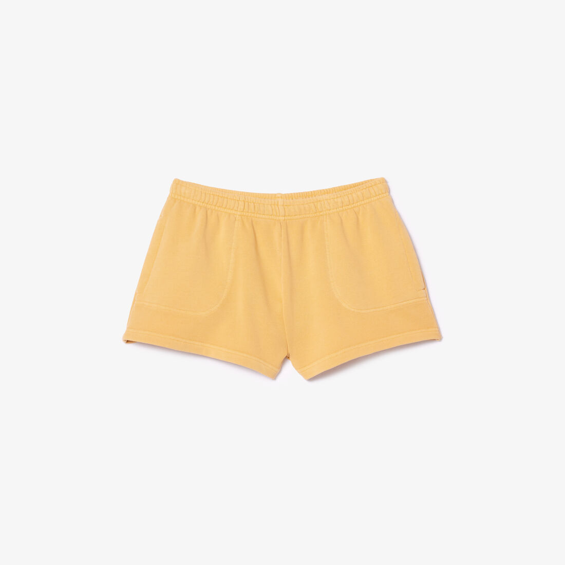 شورت قصير من الصوف القطني المصبوغ طبيعيًا Natural Dyed Short Cotton Fleece Shorts - GF7278-00-IVX