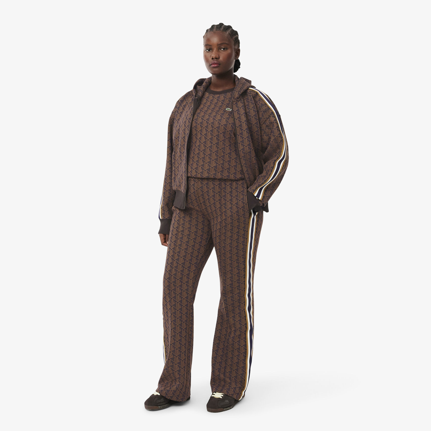 Slim Fit Monogram Jacquard T-shirt Slim Fit Monogram Jacquard T-shirt - TF3244-00-9I4