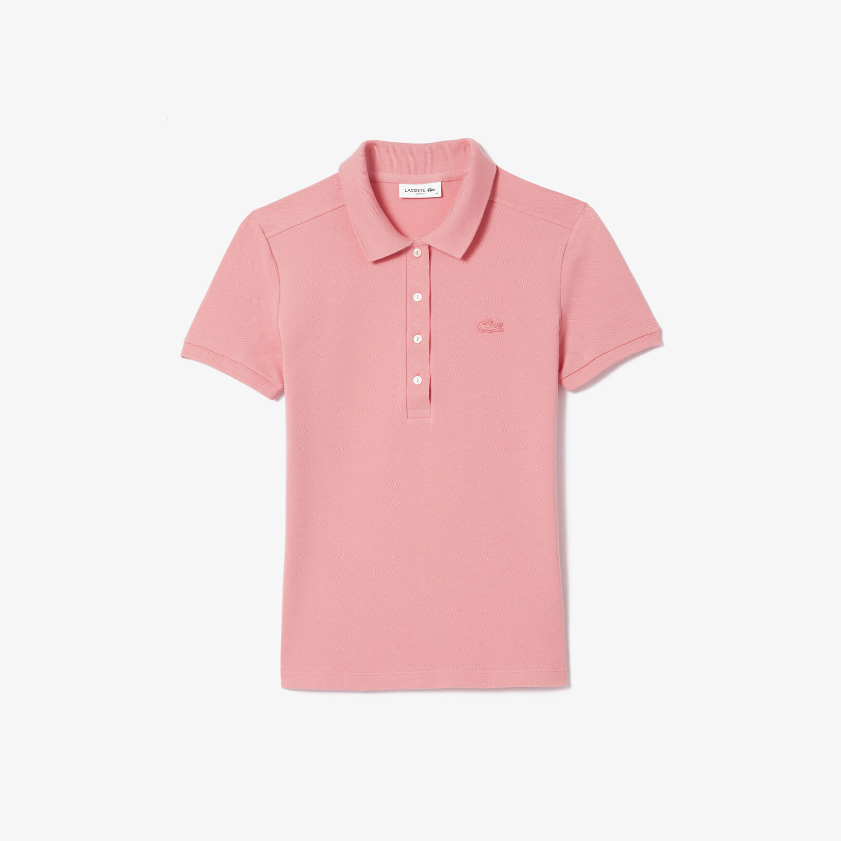 Women's Lacoste Slim fit Stretch Cotton Pique Polo Shirt - PF5462-00-QDS
