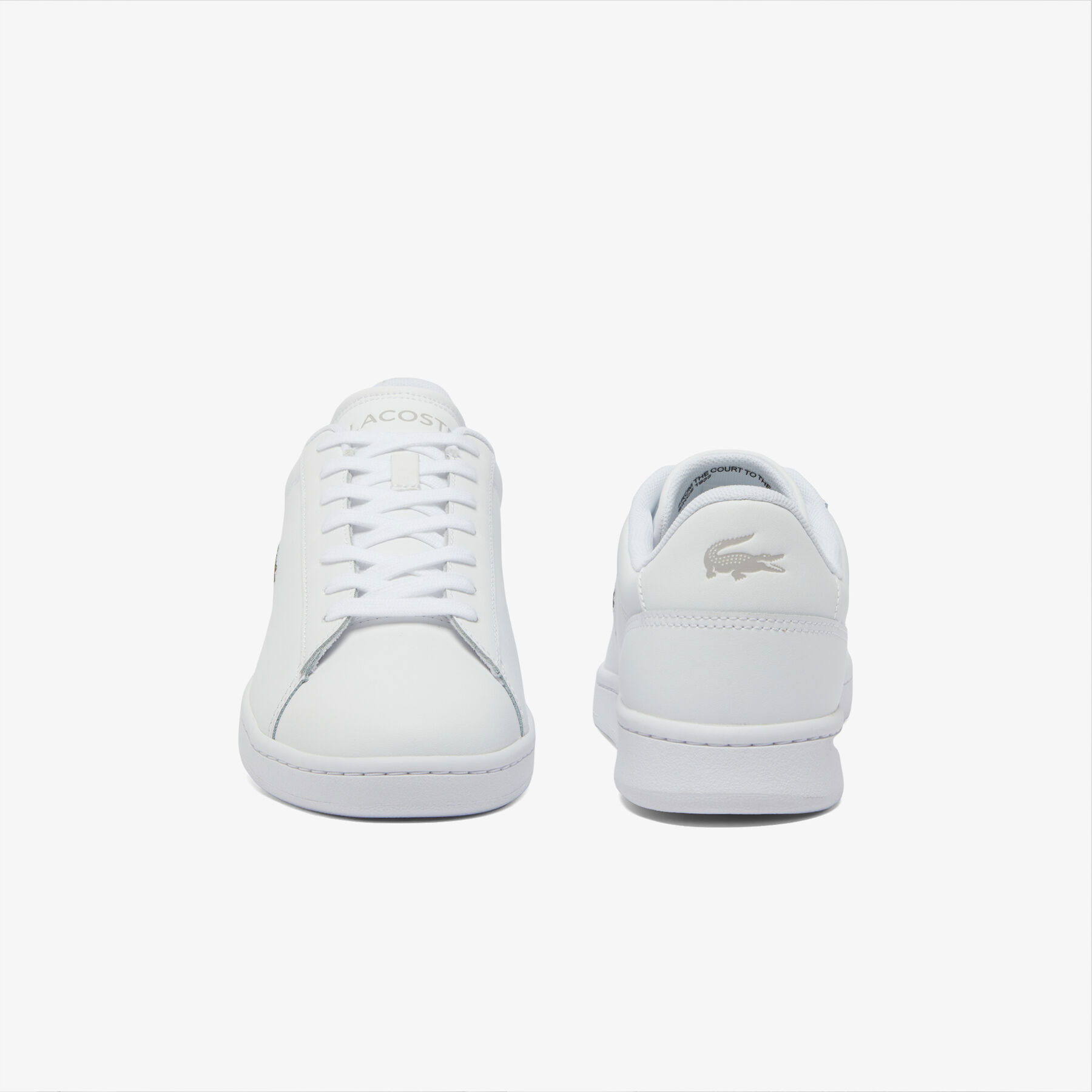 حذاء رياضي رجالي من الجلد طراز كارنابي Men's Carnaby Set Leather Sneakers - 48SMA0105-21G