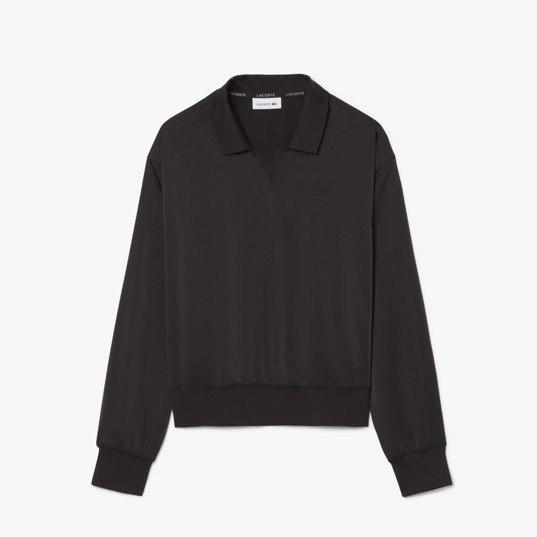 Relaxed Fit Satin Polo Shirt lacoste relaxed fit satin polo shirt