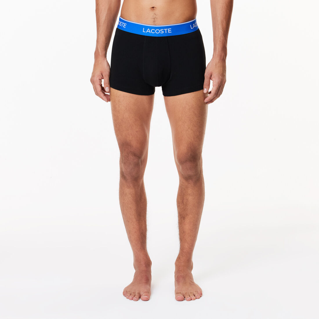 مجموعة من 3 سراويل داخلية كاجوال باللون الكحلي مع حزام خصر متباين Pack Of 3 Navy Casual Trunks With Contrasting Waistband - 5H3401-00-B68