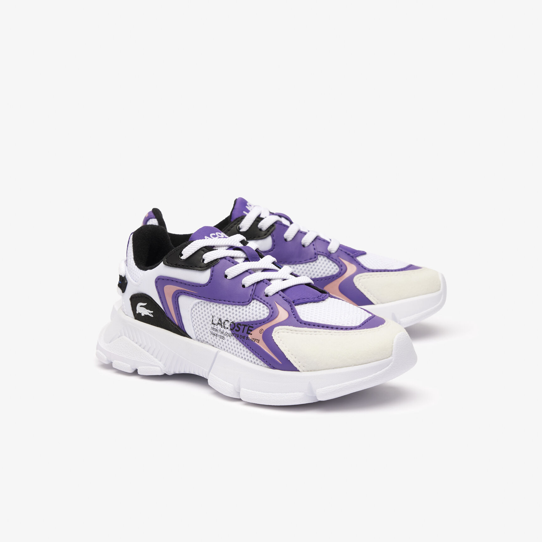 Kids' L003 Neo Textile Trainers - 46SUC0002-1S6