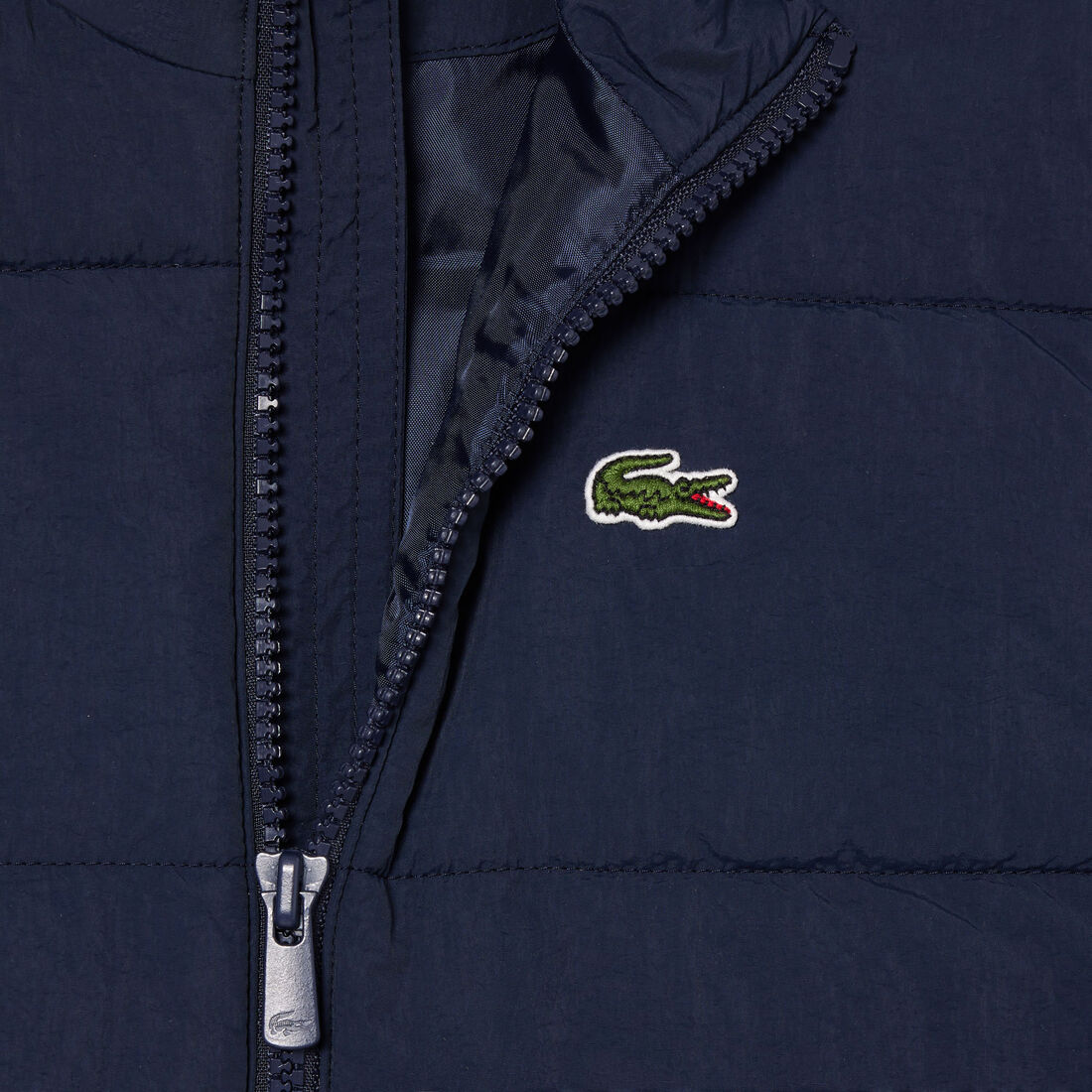 جاكيت فيست لاكوست تفتا للأطفال Kids' Lacoste Taffeta Vest Jacket - BJ3521-00-166