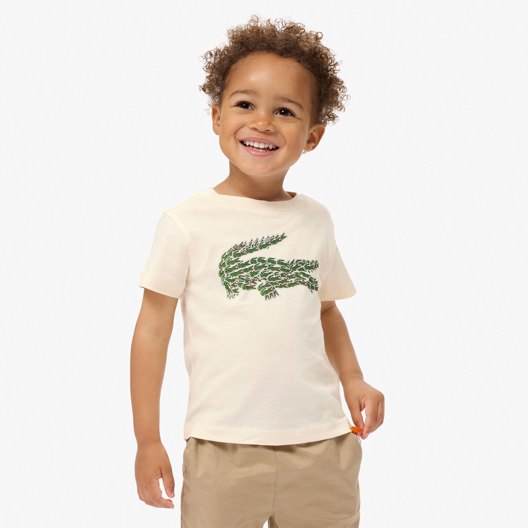 Crocodile Print Cotton T-shirt - TJ0842-00-XFJ
