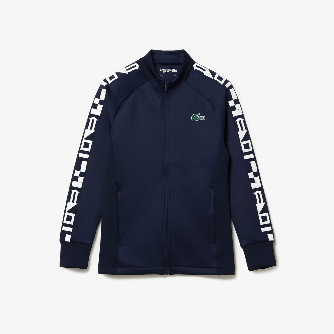 Men's Lacoste SPORT Printed Zip Tennis Sweatshirt Men's Lacoste SPORT Printed Zip Tennis Sweatshirt