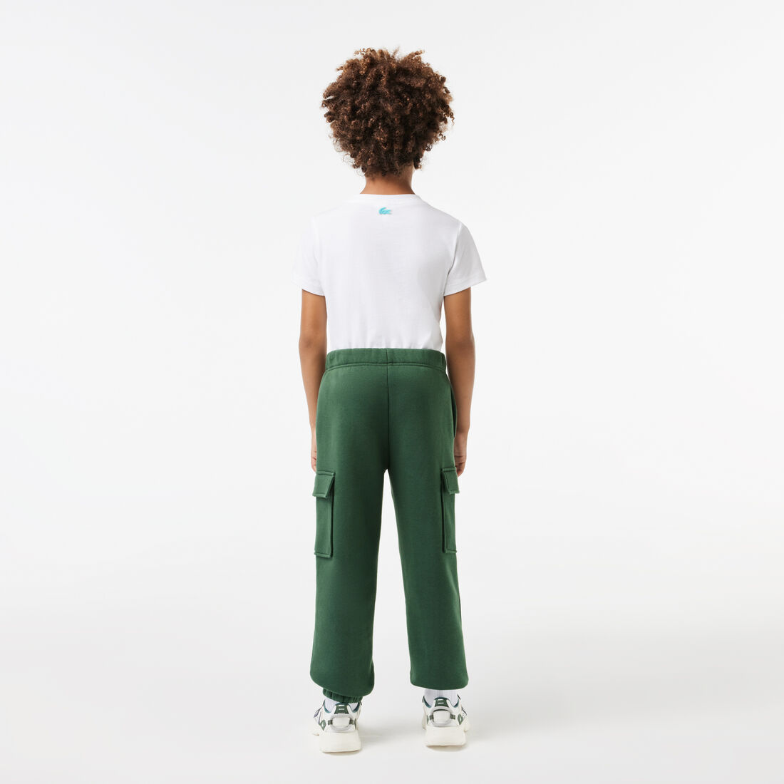 بدلة رياضية للتنس مقسمة بألوان Boys' Lacoste Organic Cotton Track Pants - XJ5308-00-SMI