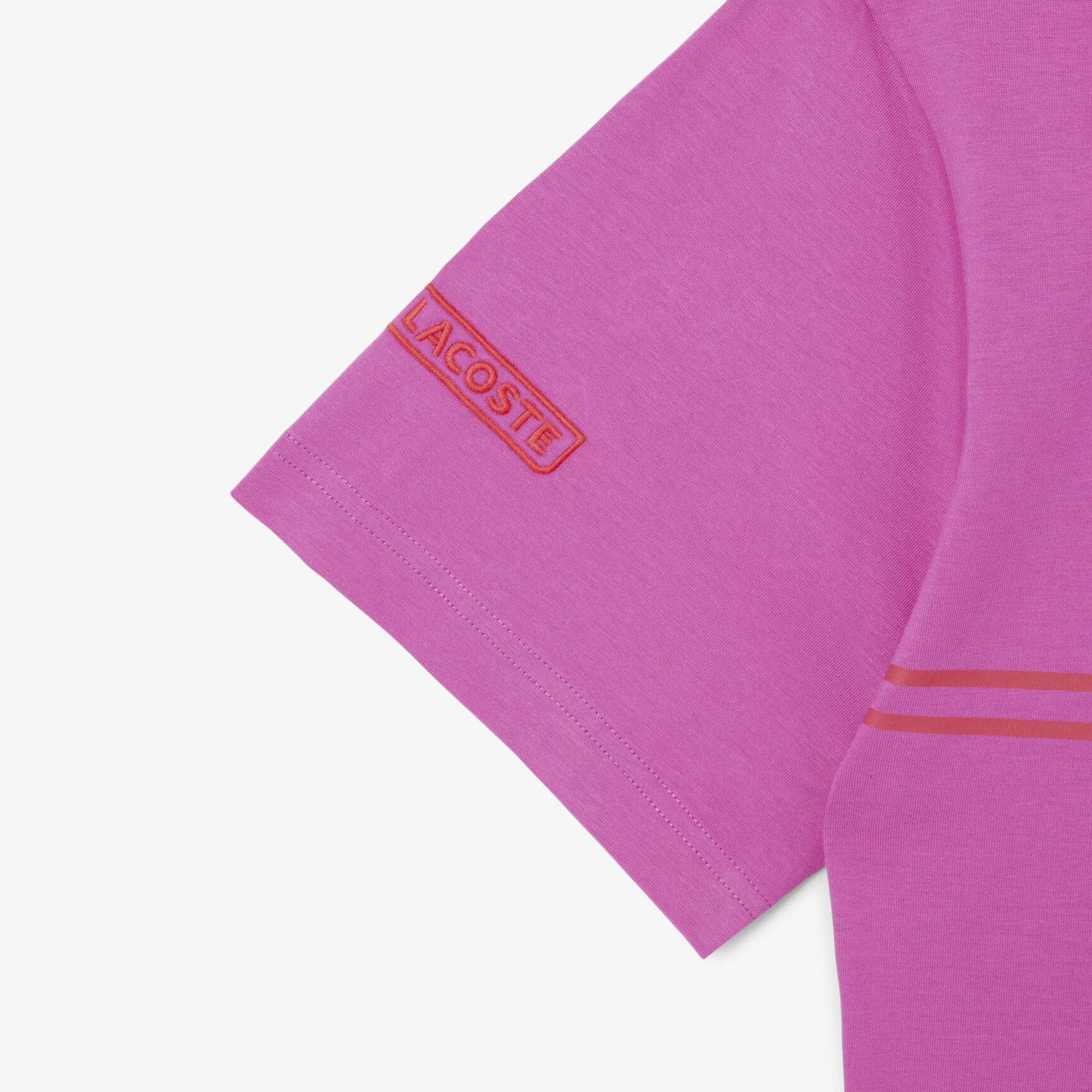 تي شيرت جيرسي قطني مطبوع ومطرز Printed Embroidered Cotton Jersey T-shirt - TH9694-00-I1L