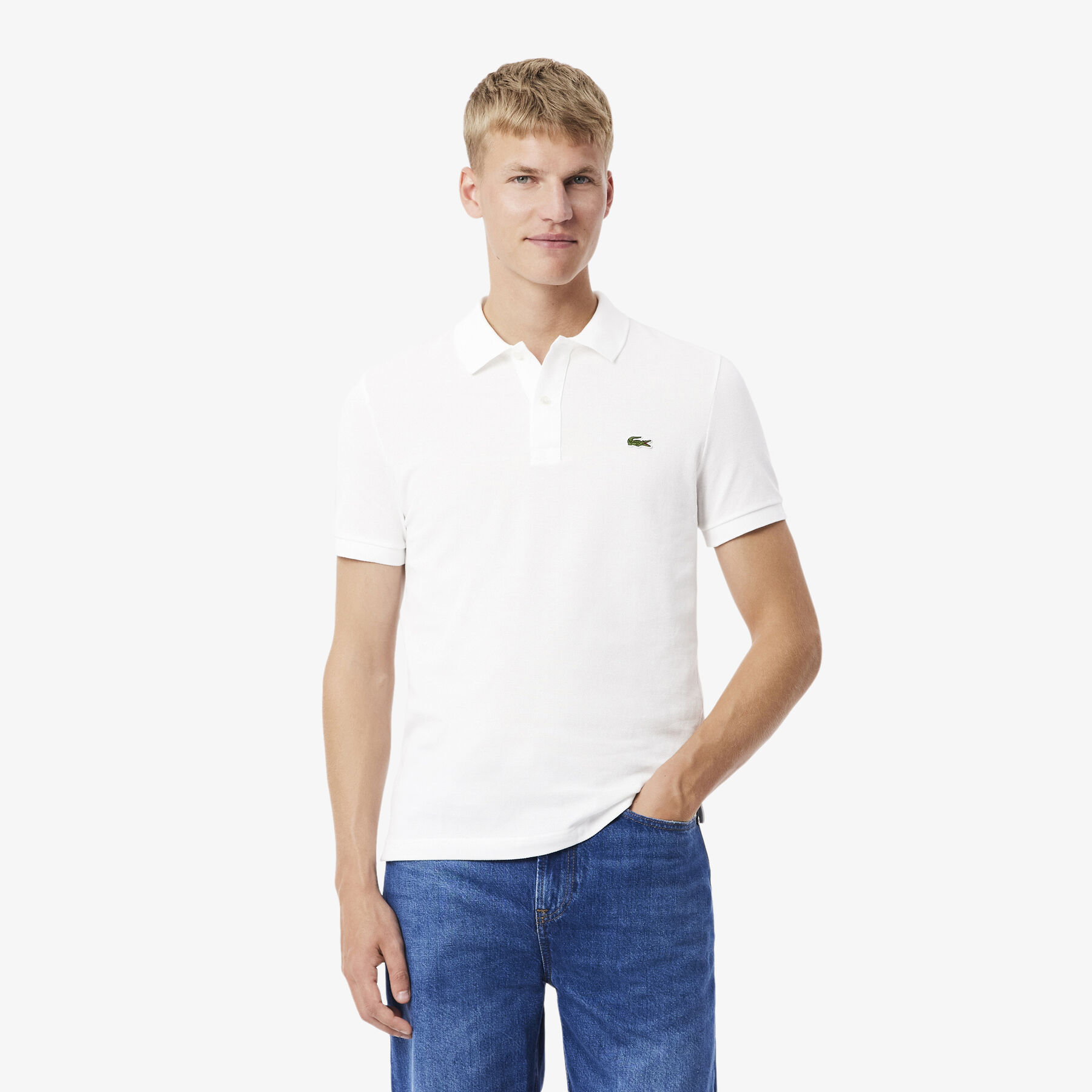 Slim Fit L.12.12 Original Polo Shirt lacoste slim fit l 12 12 original polo shirt