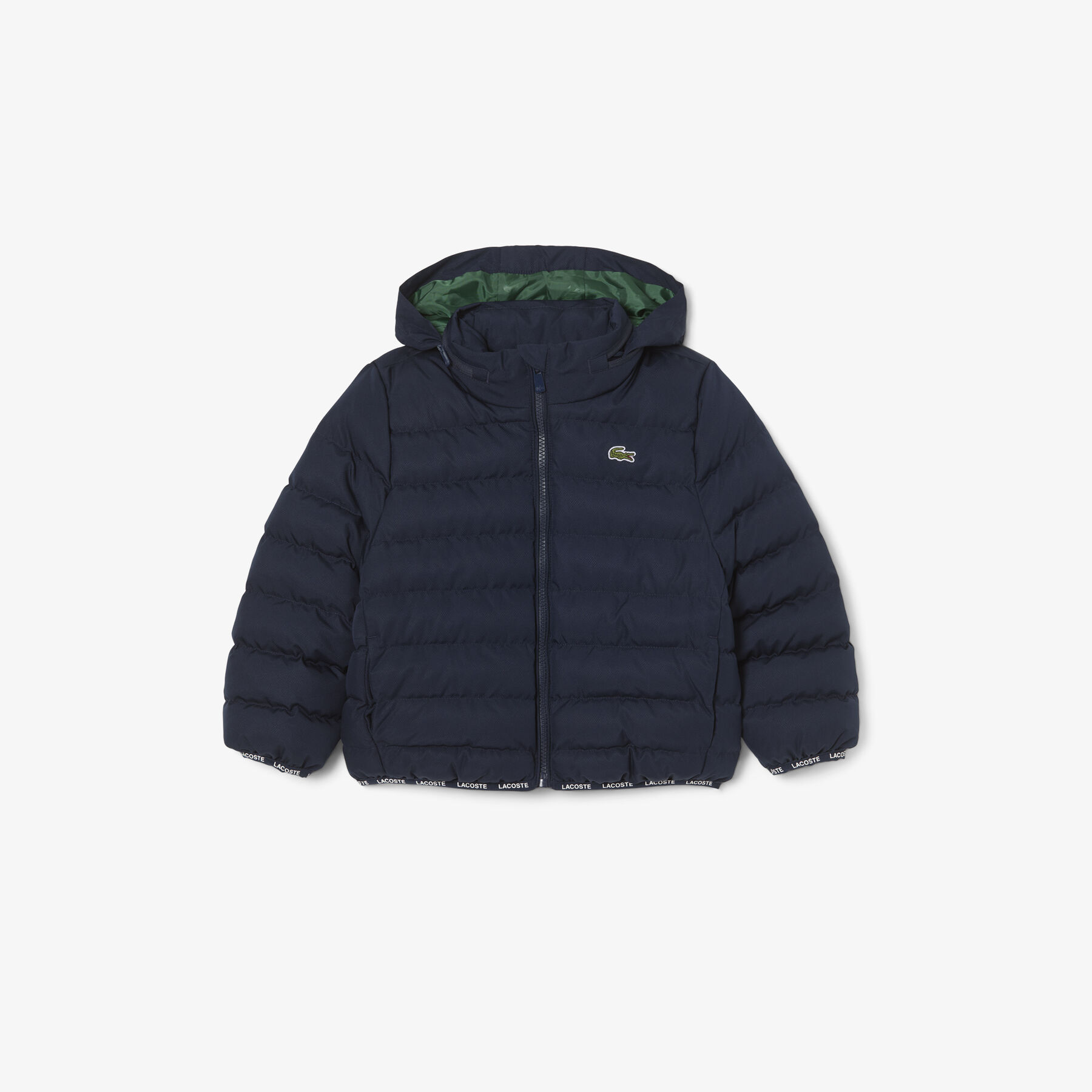 Hooded Diamond Taffeta Puffed Jacket - BJ0980-00-166