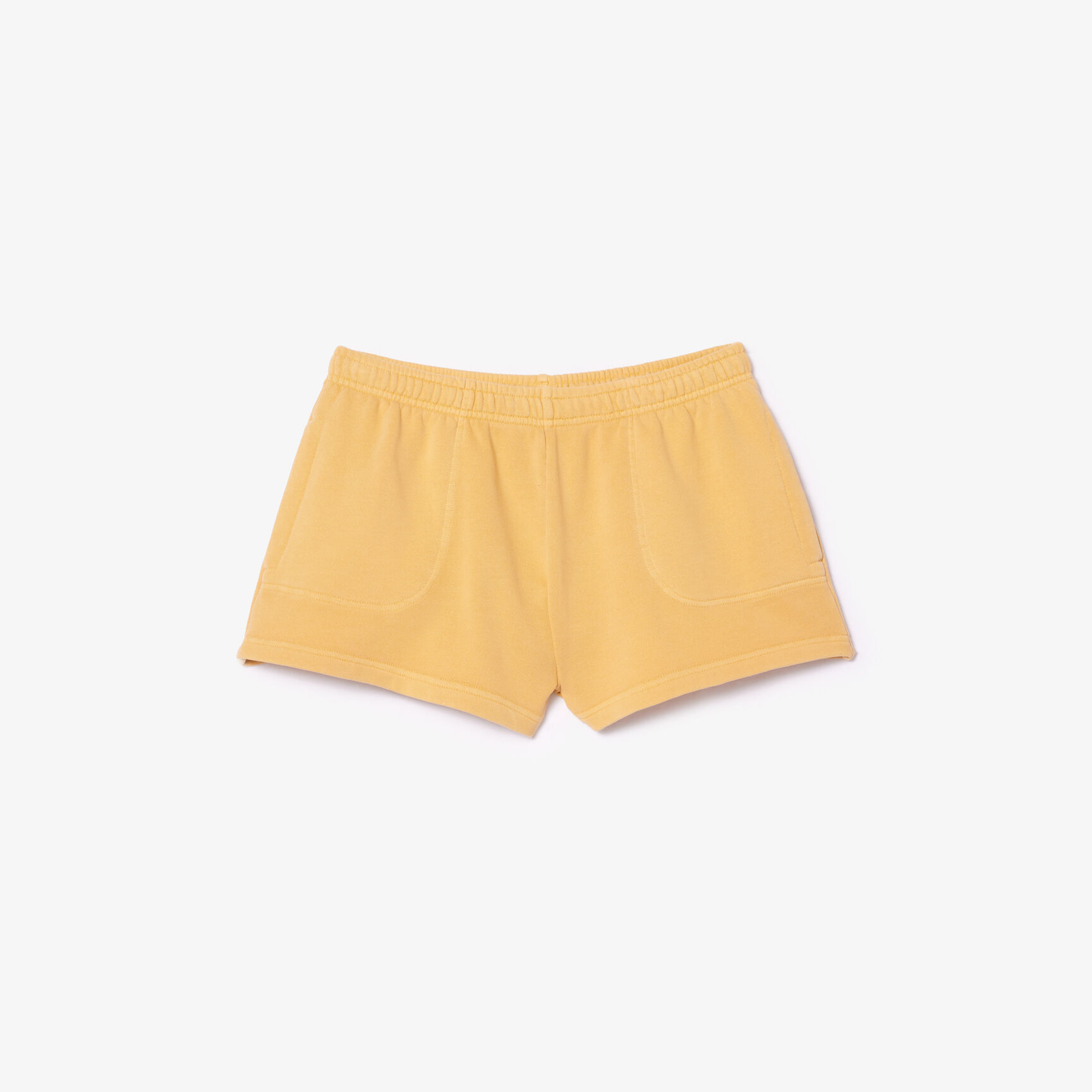 شورت قصير من الصوف القطني المصبوغ طبيعيًا Natural Dyed Short Cotton Fleece Shorts - GF7278-00-IVX
