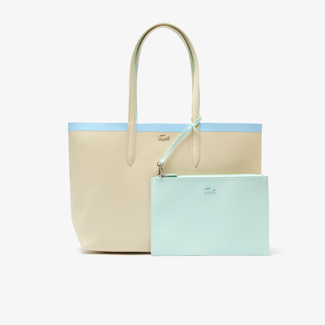 Women's Anna Removable Zip Pouch Canvas Large Shopper Bag