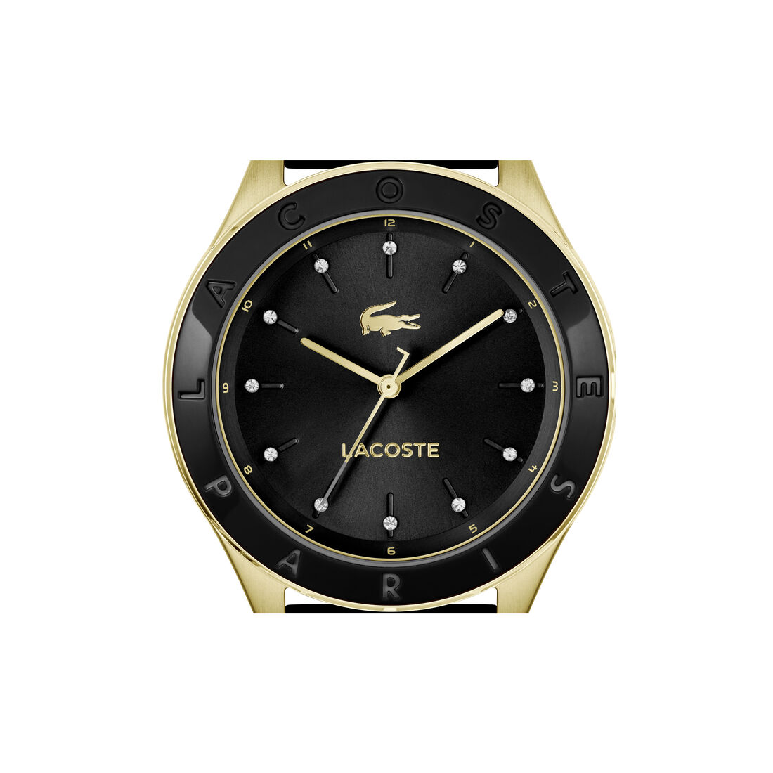 ساعة لاكوست بيلي النسائية بقرص أسود WATCH - 2001461-BLA