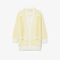 Tennis Court Jacquard Long Cardigan - AF9871-00-IHX