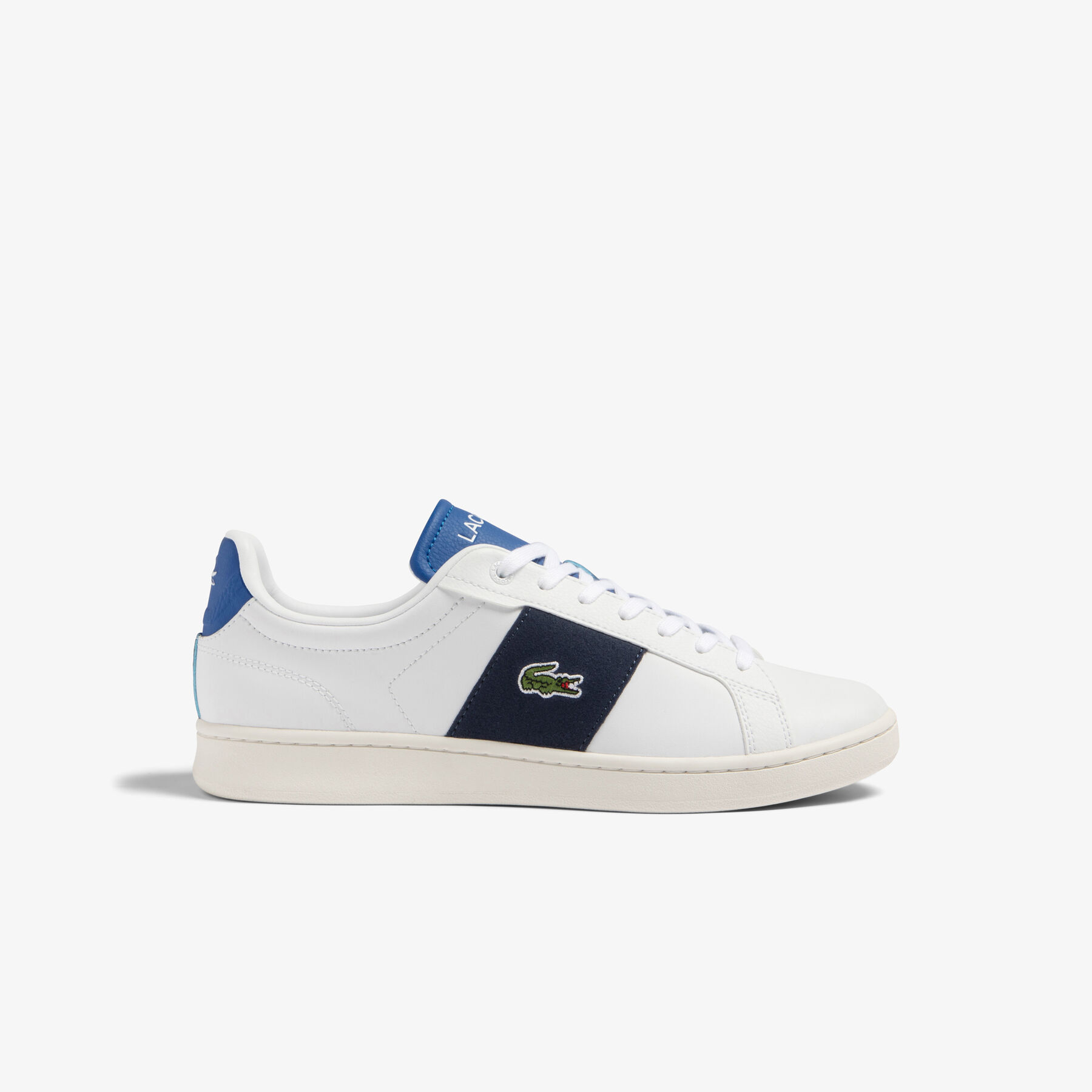 men s lacoste carnaby pro leather cigar bar trainers