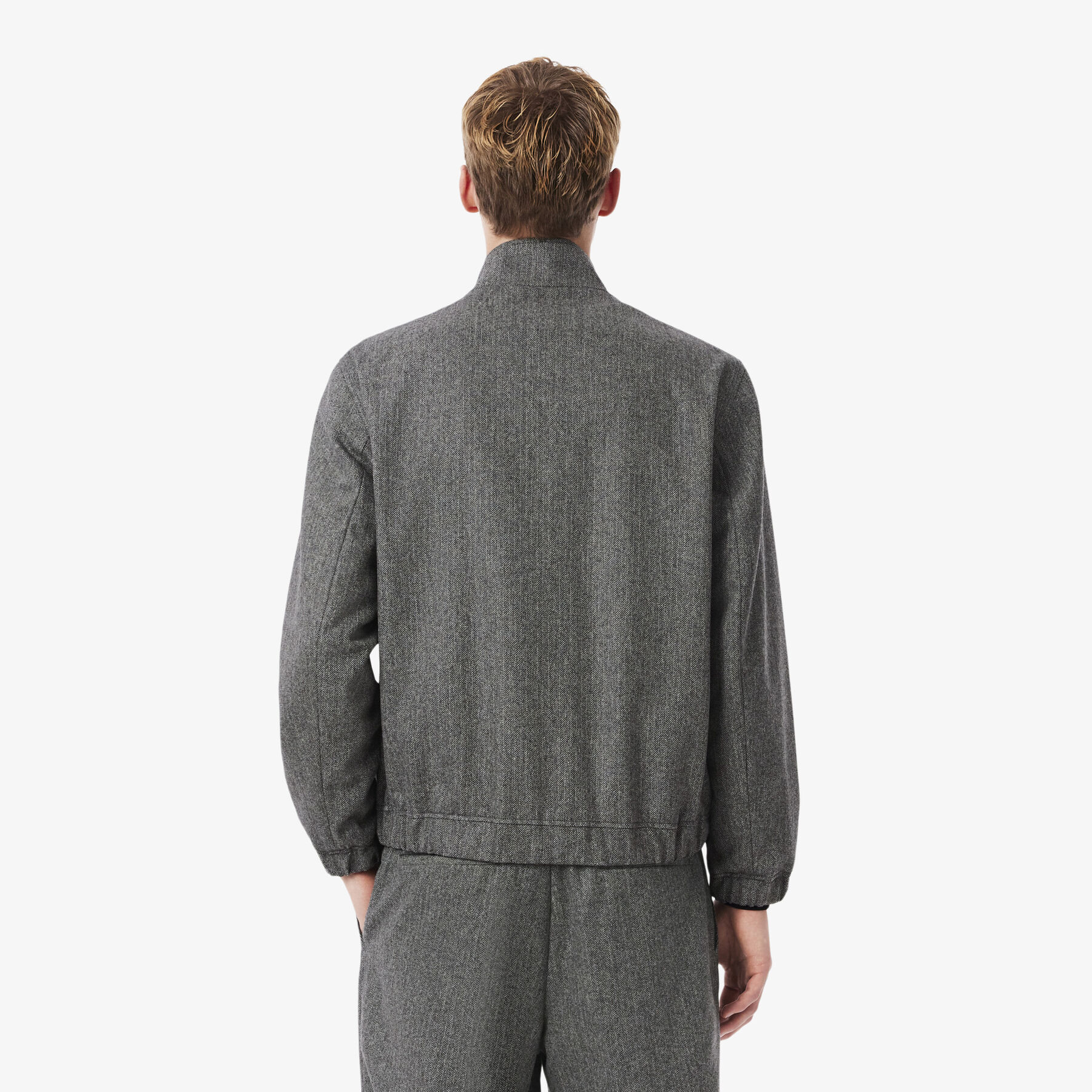 Wool Harrington Jacket lacoste wool harrington jacket