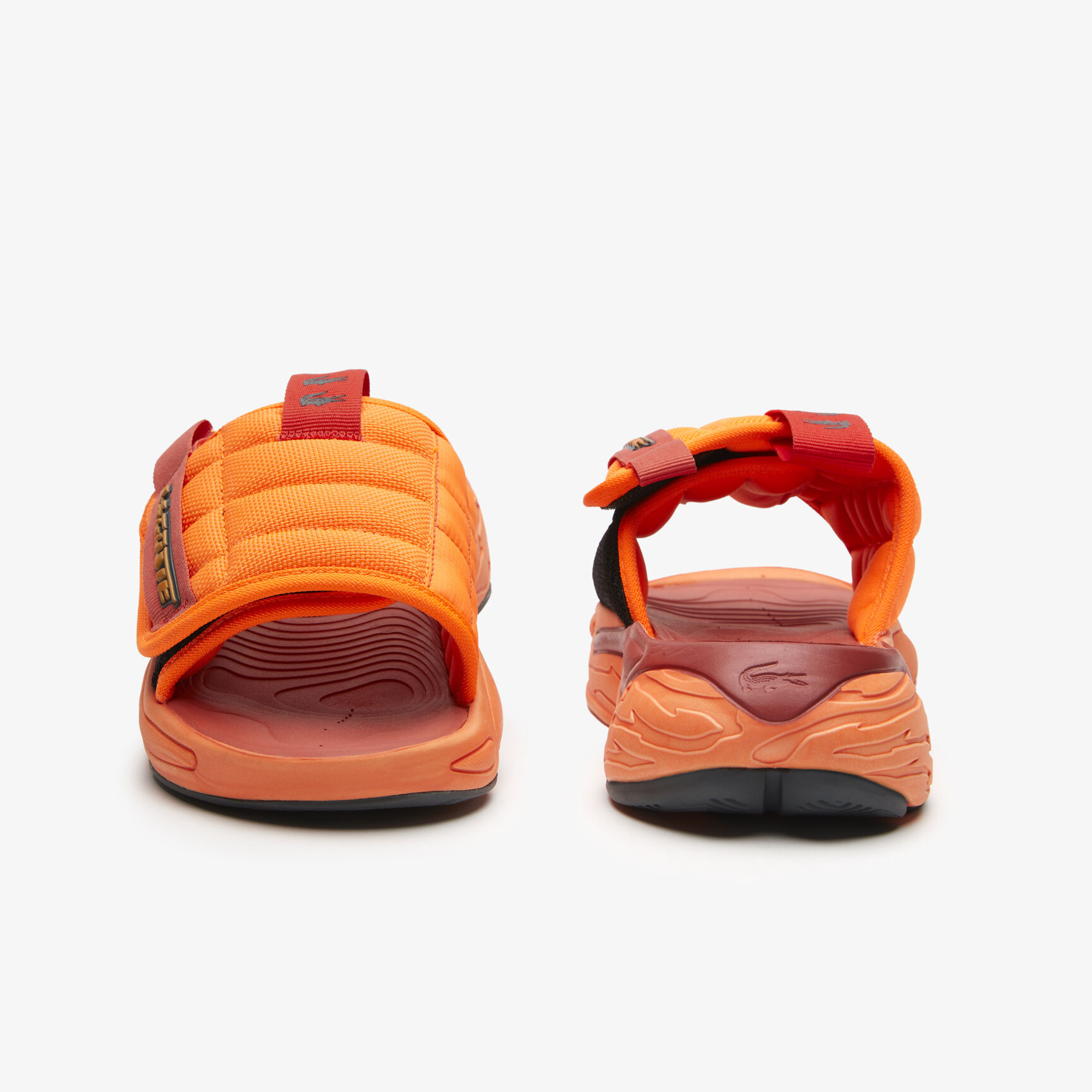 حذاء مفتوح لاكوست خامات صناعية للنساء مجموعة AceSlide