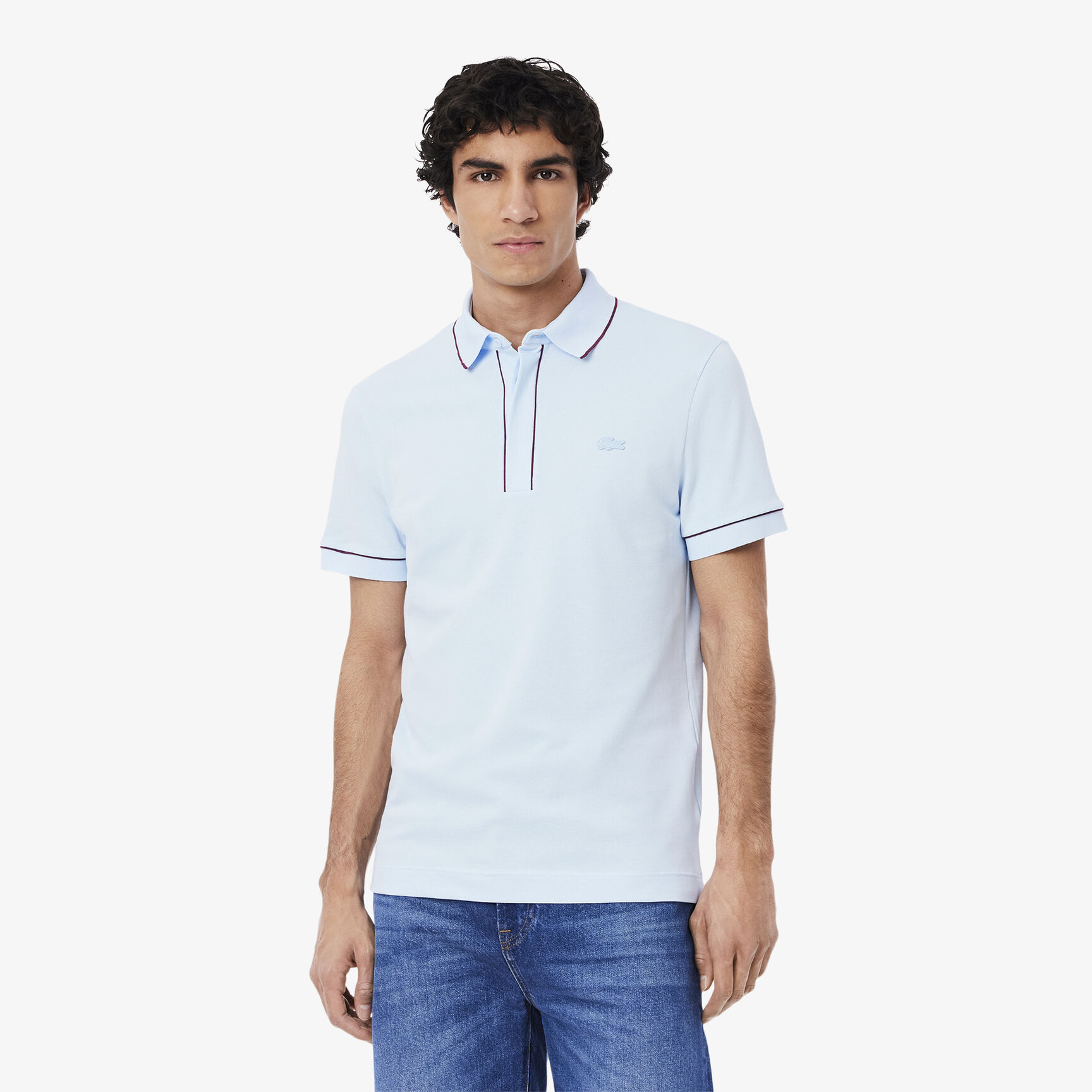 Regular Fit Paris Stretch Pique Polo Shirt Regular Fit Paris Stretch Pique Polo Shirt - PH8184-00-T01
