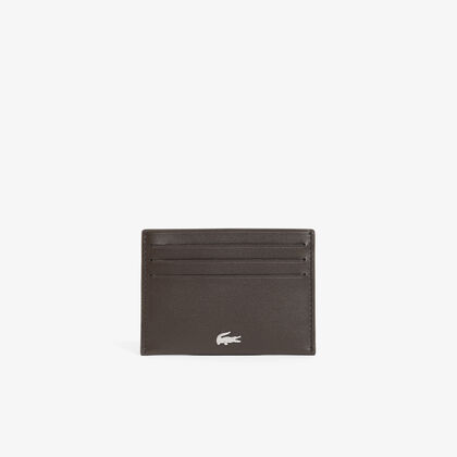 lacoste fg leather card holder