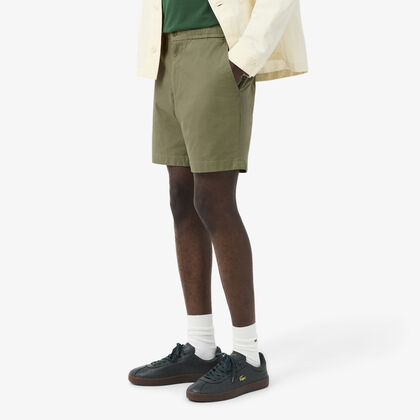 شورت قطني مطاطي بقصة عادية شورت قطني مطاطي بقصة عادية