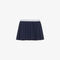 lacoste oxford cotton pleated skirt