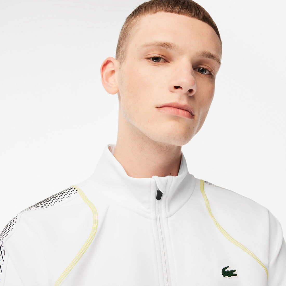 Men’s Lacoste Tennis x Daniil Medvedev Zipped Sweatshirt Men’s Lacoste Tennis x Daniil Medvedev Zipped Sweatshirt